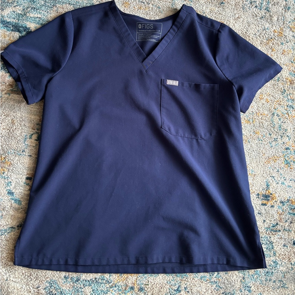 Catarina Figs Top Navy